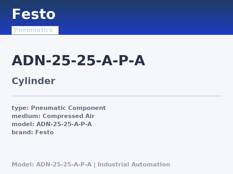 Festo ADN-25-25-A-P-A