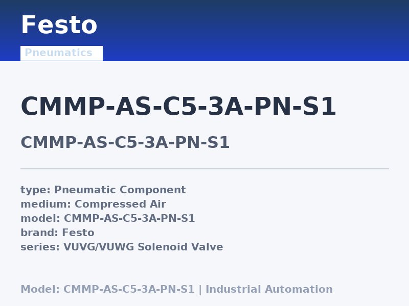 Festo CMMP-AS-C5-3A-PN-S1