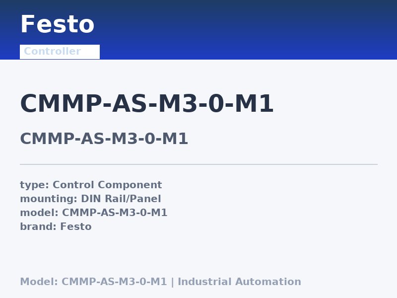 Festo CMMP-AS-M3-0-M1