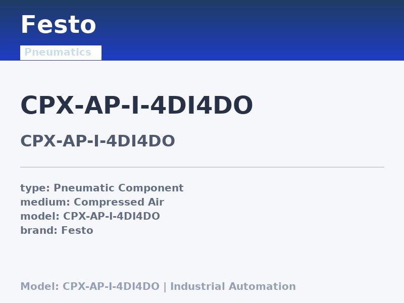 Festo CPX-AP-I-4DI4DO