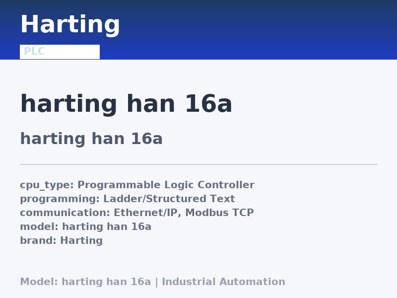 Harting HARTING-HAN-16A