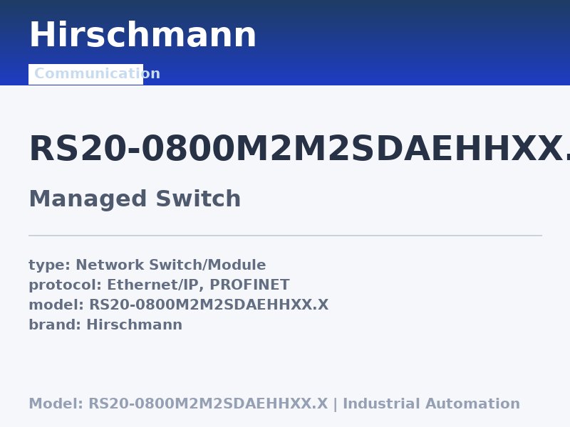 Hirschmann RS20-0800M2M2SDAEHHXX.X