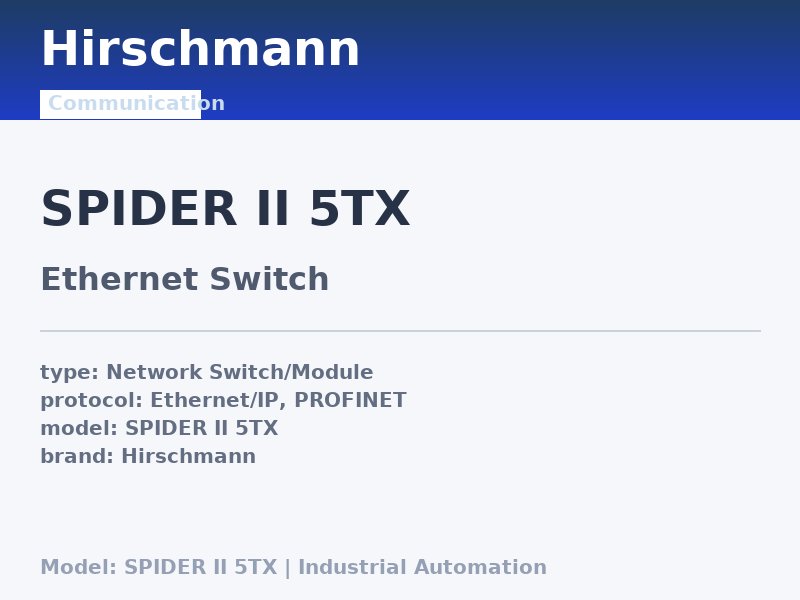 Hirschmann SPIDER II 5TX