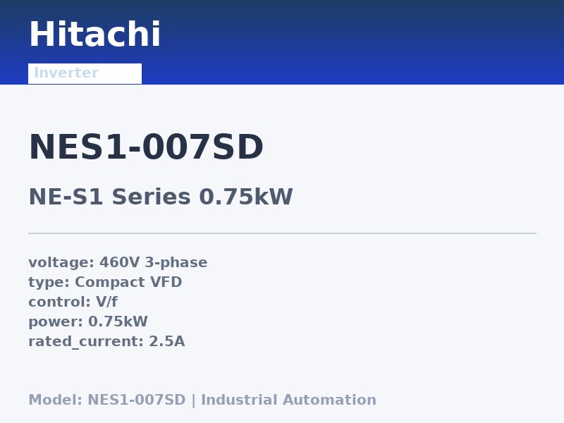 Hitachi NES1-007SD