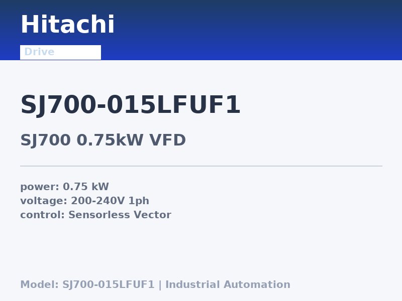 Hitachi SJ700-015LFUF1