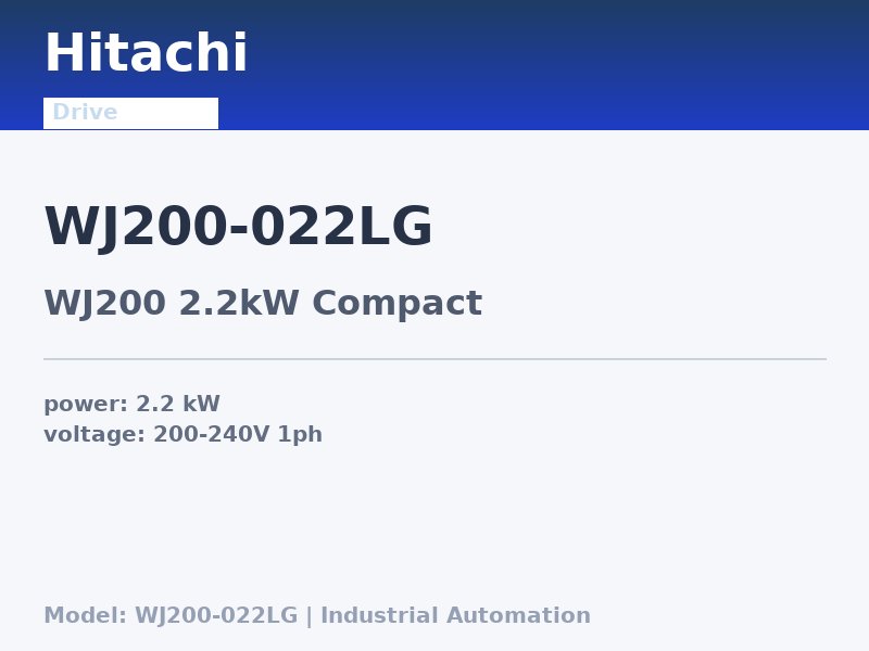 Hitachi WJ200-022LG