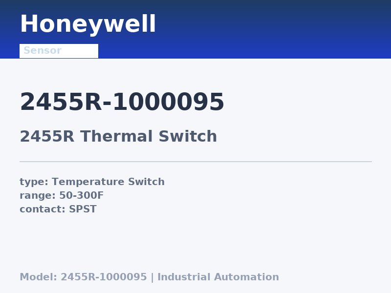 Honeywell 2455R-1000095