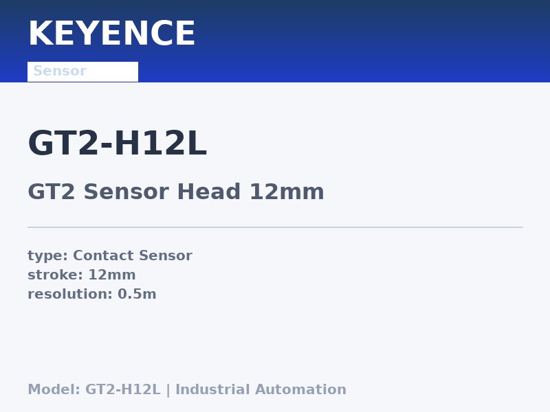 KEYENCE GT2-H12L