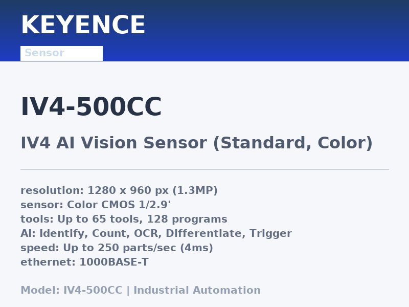 KEYENCE IV4-500CC