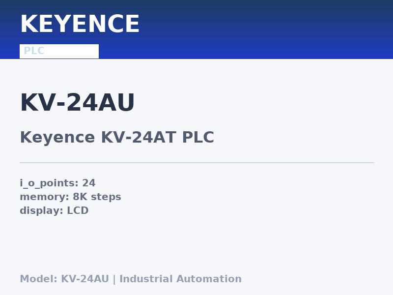 KEYENCE KV-24AU