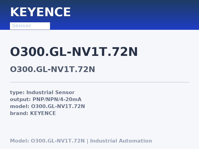 KEYENCE O300.GL-NV1T.72N
