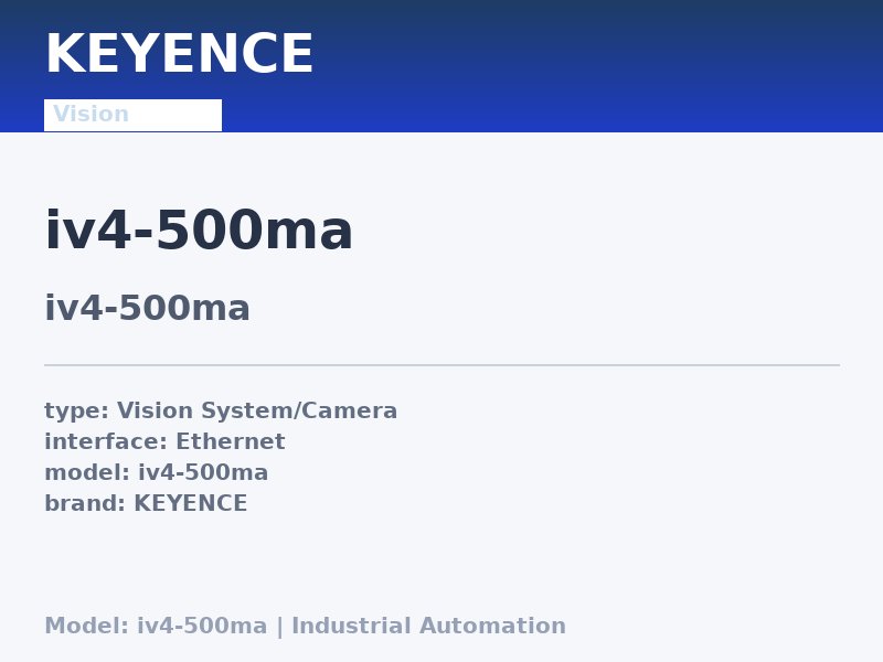 KEYENCE IV4-500MA
