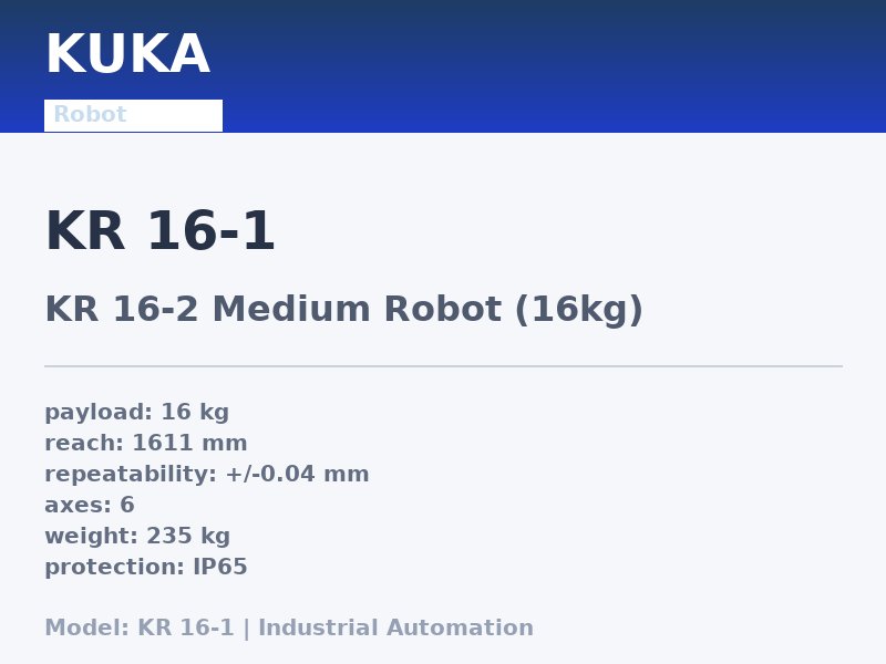 KUKA KR 16-1