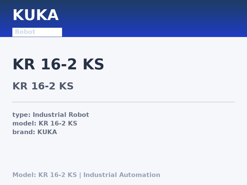 KUKA KR 16-2 KS