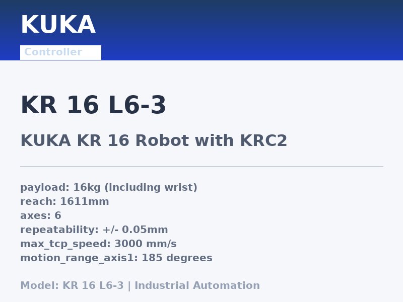 KUKA KR 16 L6-3