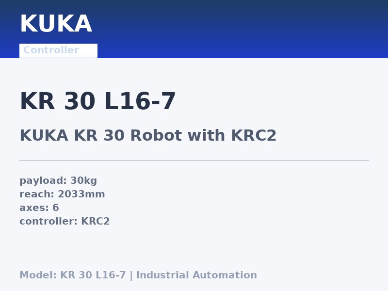 KUKA KR 30 L16-7
