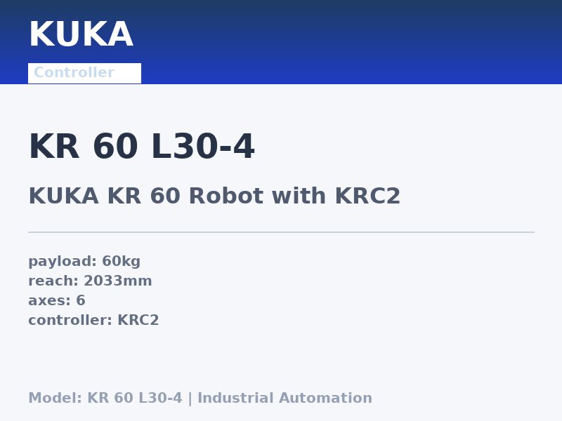 KUKA KR 60 L30-4
