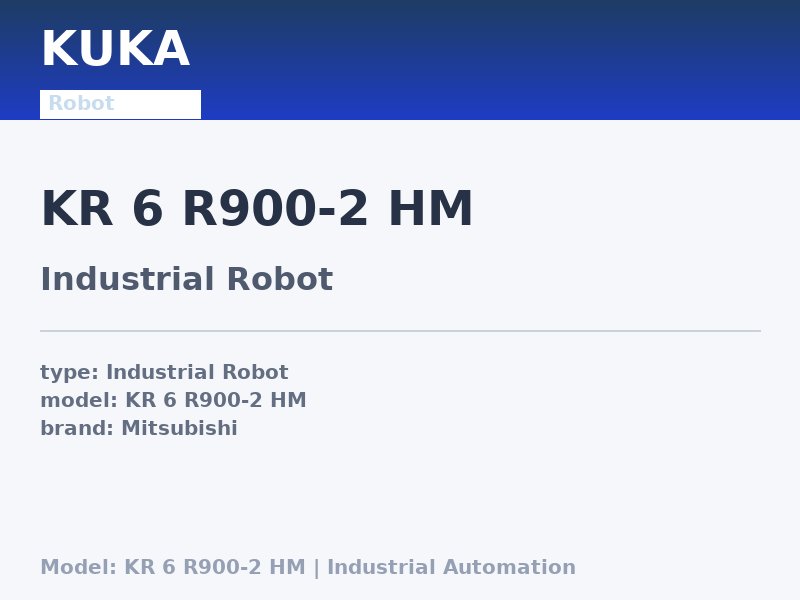 KUKA KR 6 R900-2 HM