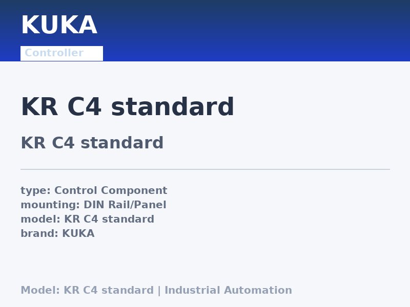 KUKA KR C4 standard