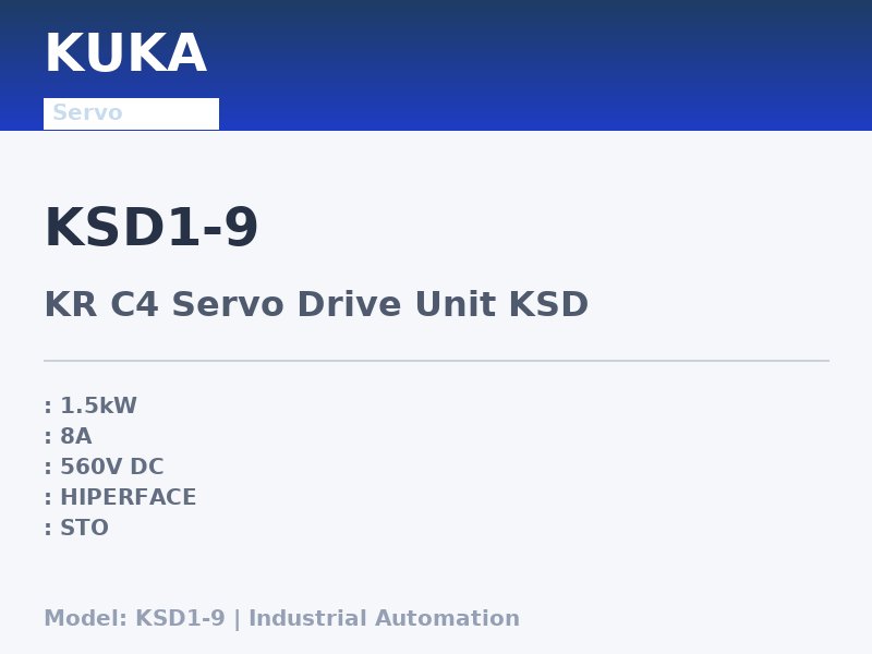 KUKA KSD1-9
