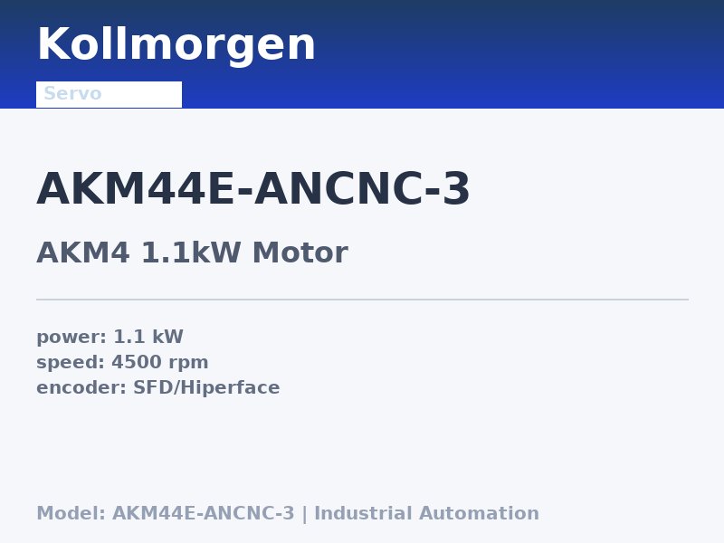 Kollmorgen AKM44E-ANCNC-3