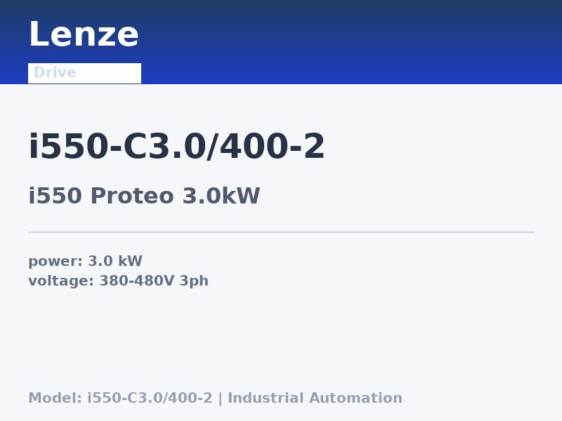 Lenze i550-C3.0/400-2