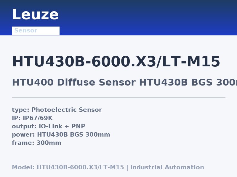 Leuze HTU430B-6000.X3/LT-M15