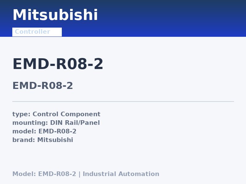Mitsubishi EMD-R08-2