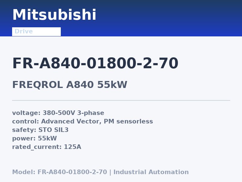 Mitsubishi FR-A840-01800-2-70