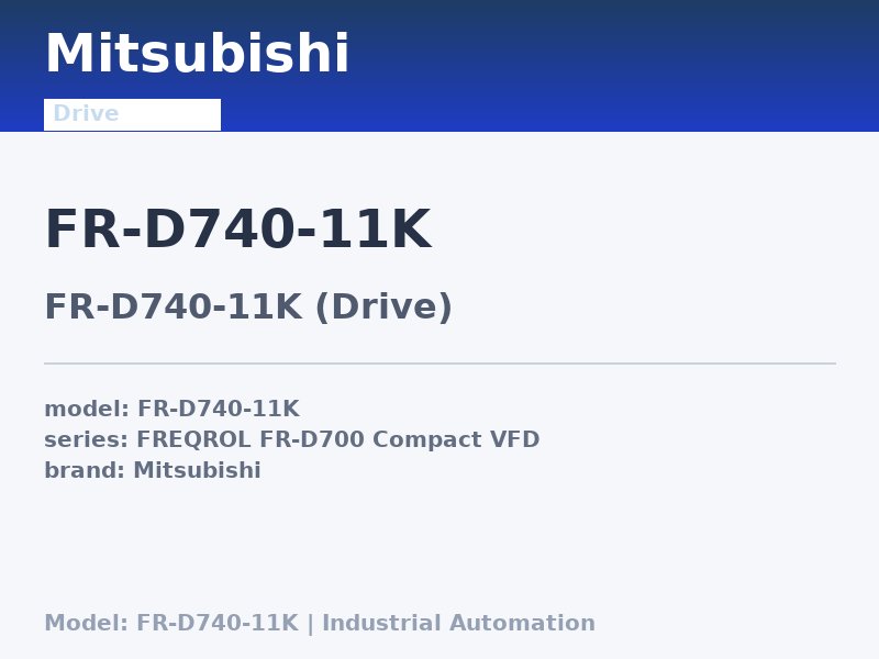 Mitsubishi FR-D740-11K