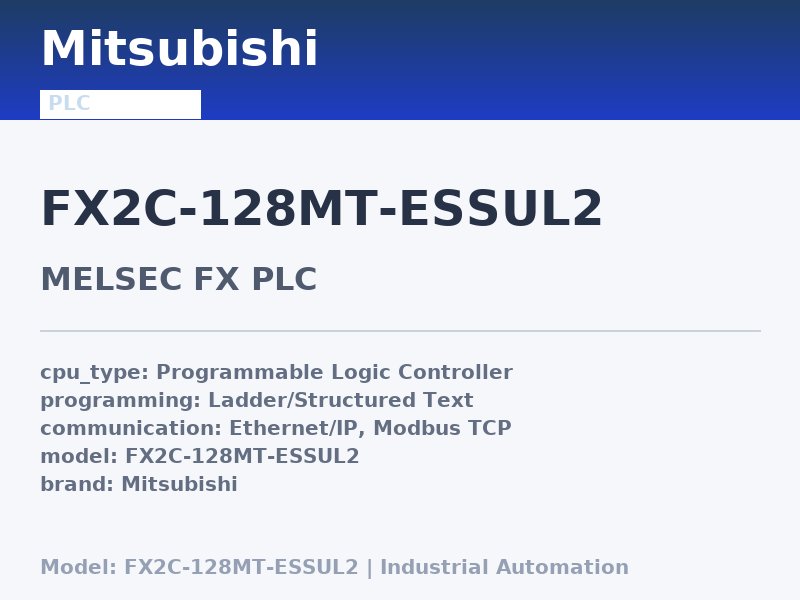 Mitsubishi FX2C-128MT-ESSUL2