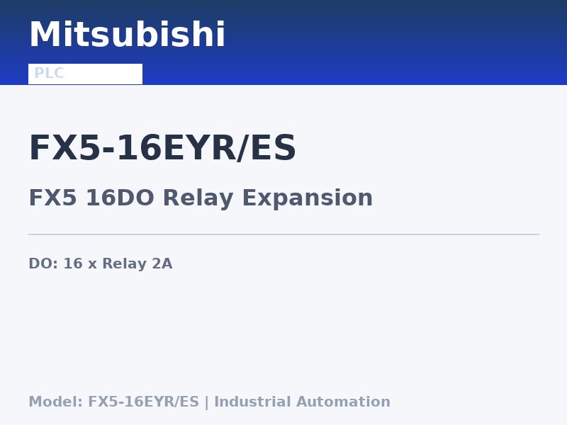 Mitsubishi FX5-16EYR/ES