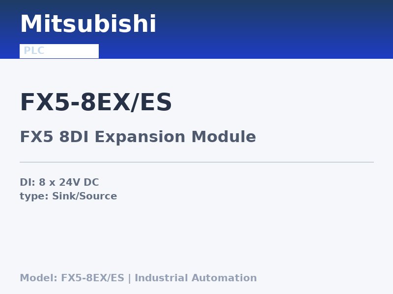 Mitsubishi FX5-8EX/ES