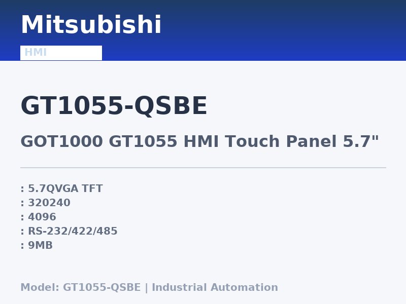 Mitsubishi GT1055-QSBE