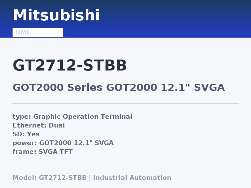 Mitsubishi GT2712-STBB