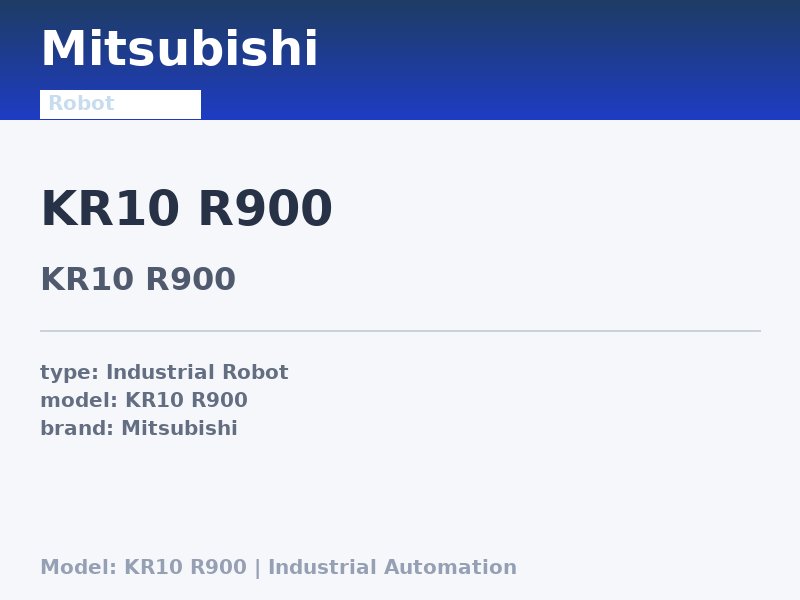 Mitsubishi KR10 R900