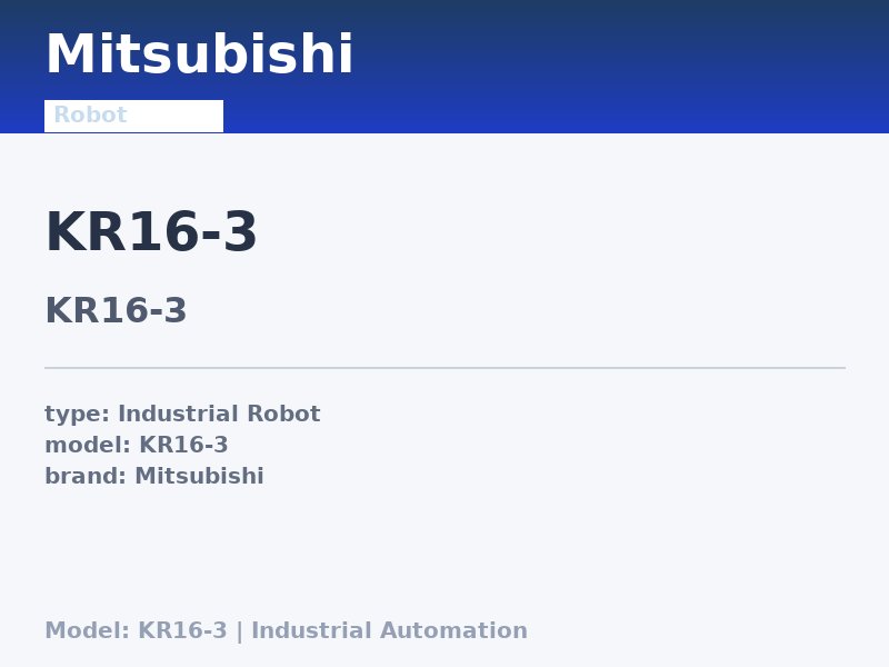 KUKA KR16-3