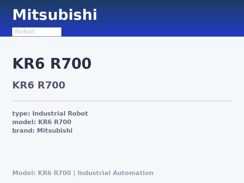Mitsubishi KR6 R700