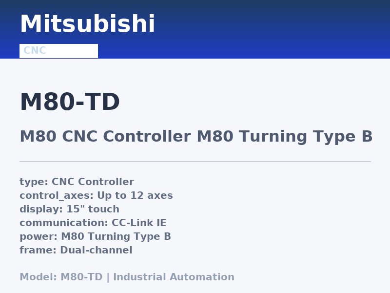 Mitsubishi M80-TD