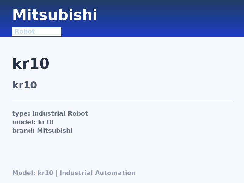 KUKA KR10