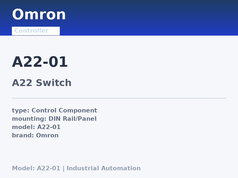 Omron A22-01
