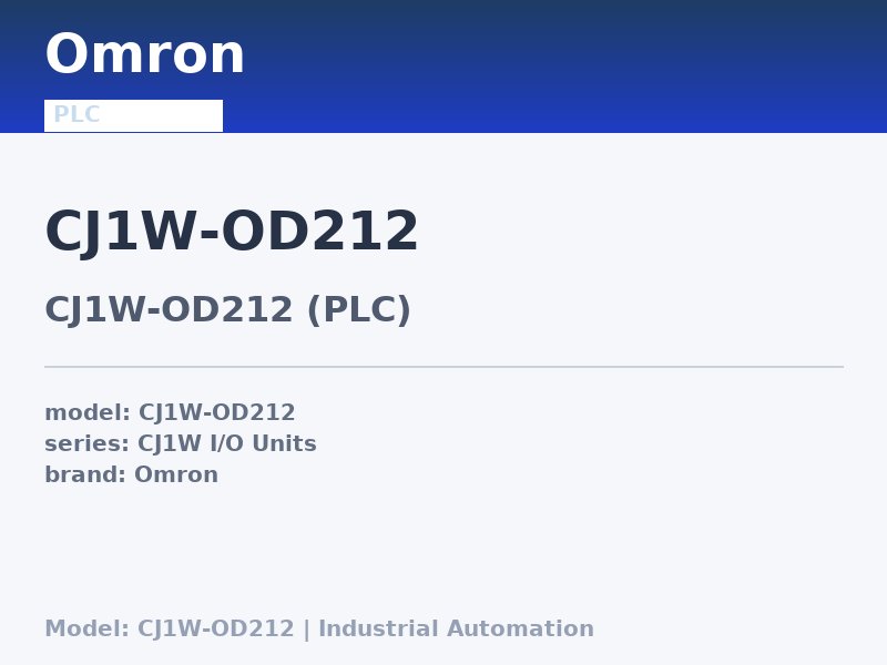 Omron CJ1W-OD212