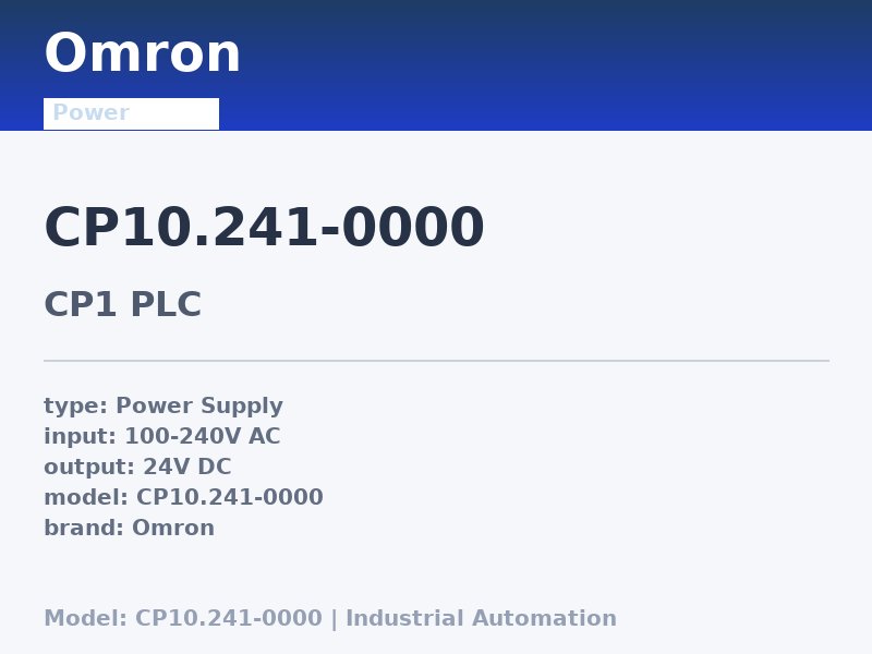 Omron CP10.241-0000