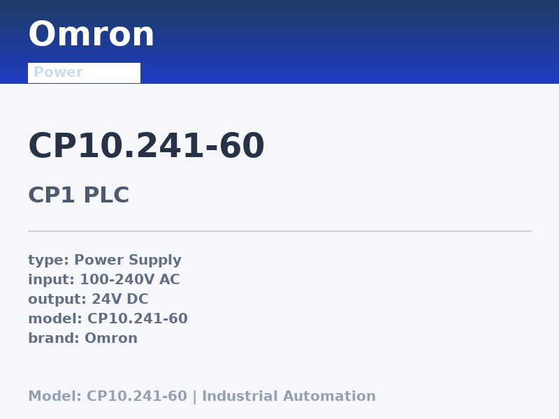Omron CP10.241-60