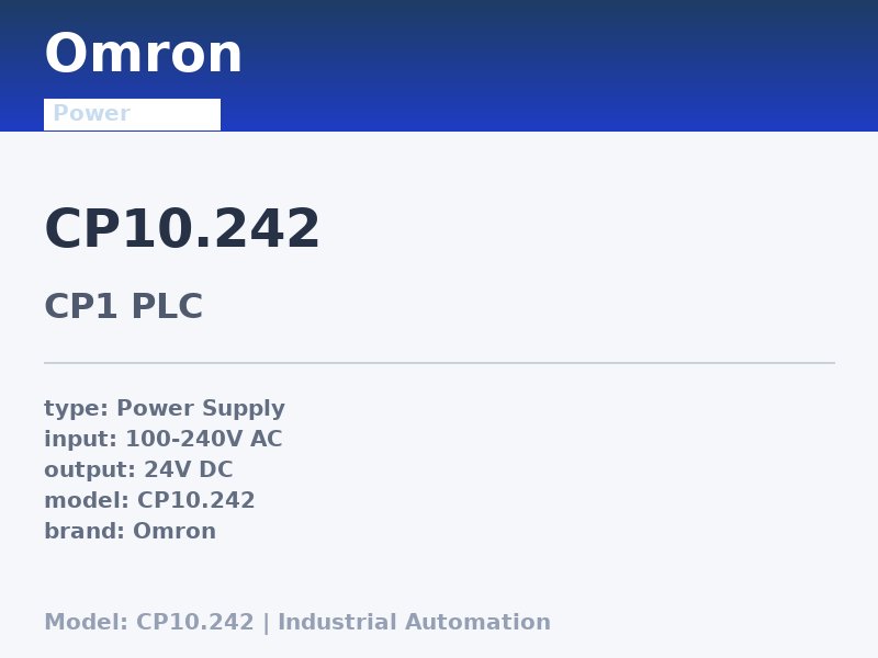 Omron CP10.242