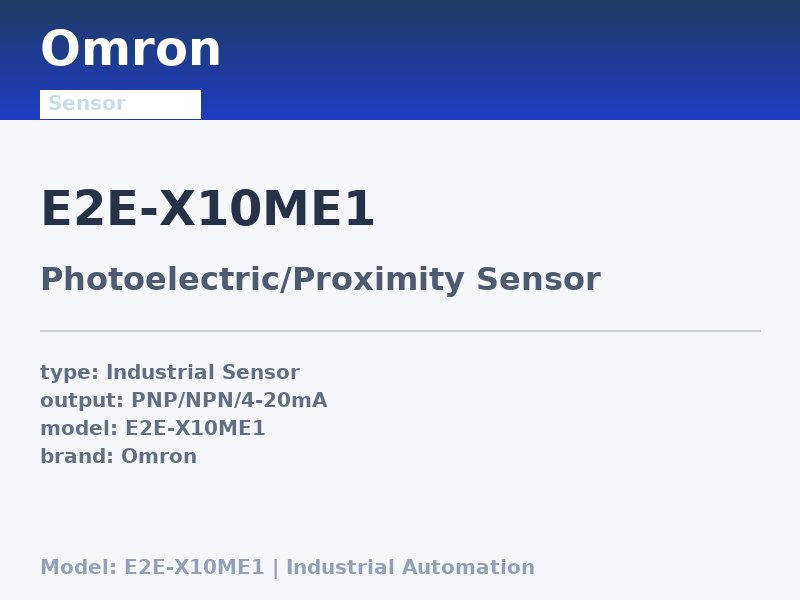 Omron E2E-X10ME1