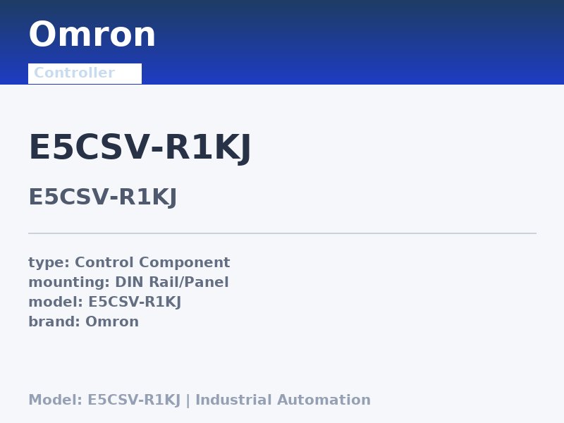 Omron E5CSV-R1KJ