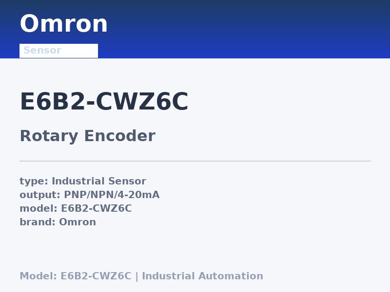 Omron E6B2-CWZ6C