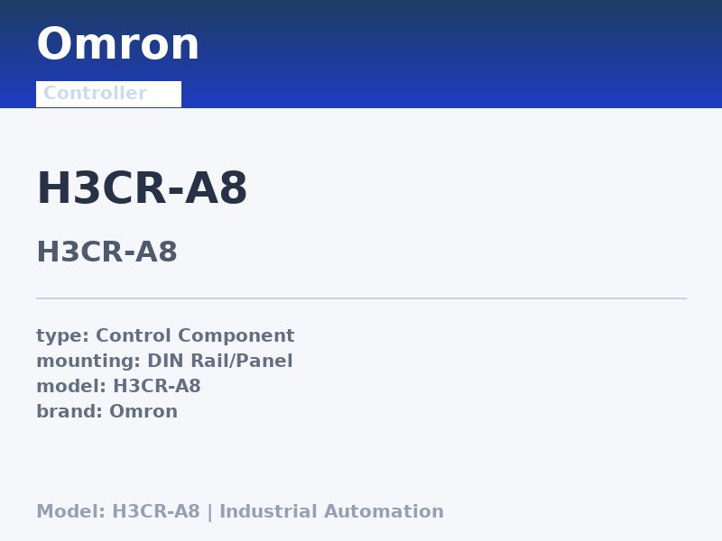 Omron H3CR-A8