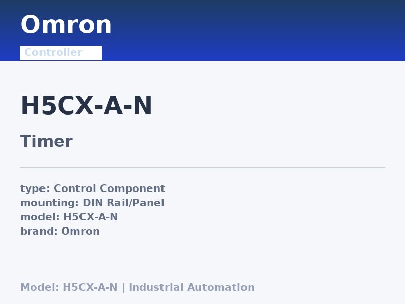 Omron H5CX-A-N